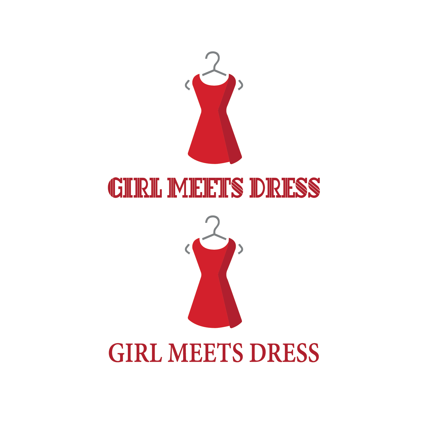 Logo Design by Design_House_2 for Girl Meets Dress | Design #24054860