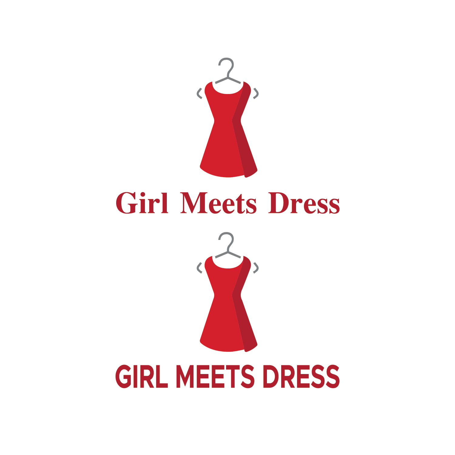 Logo Design by Design_House_2 for Girl Meets Dress | Design #24054881