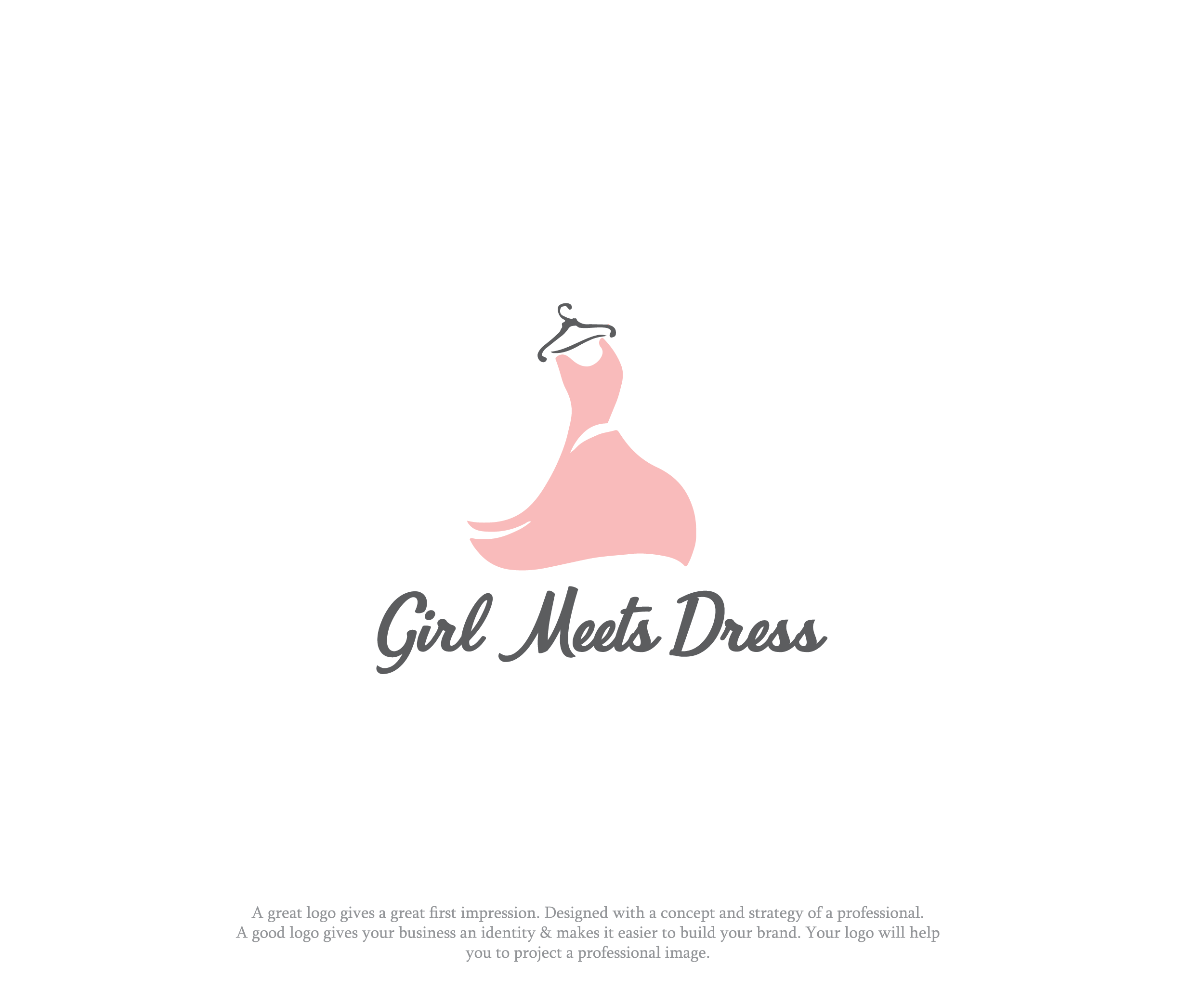 Logo Design by topper_design for Girl Meets Dress | Design #24019031