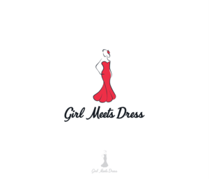 Logo Design by topper_design for Girl Meets Dress | Design: #24027223