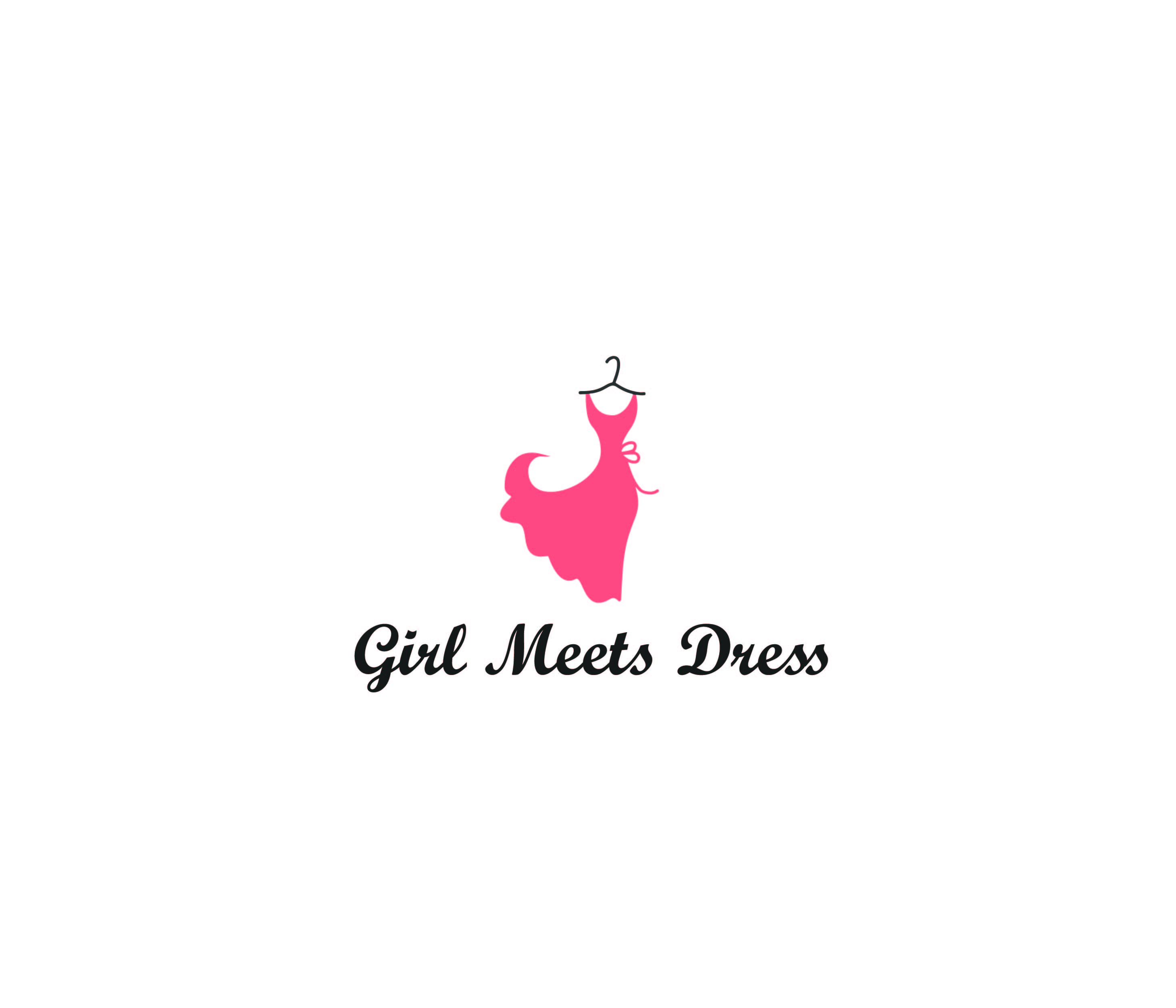 Logo Design by topper_design for Girl Meets Dress | Design #24035084