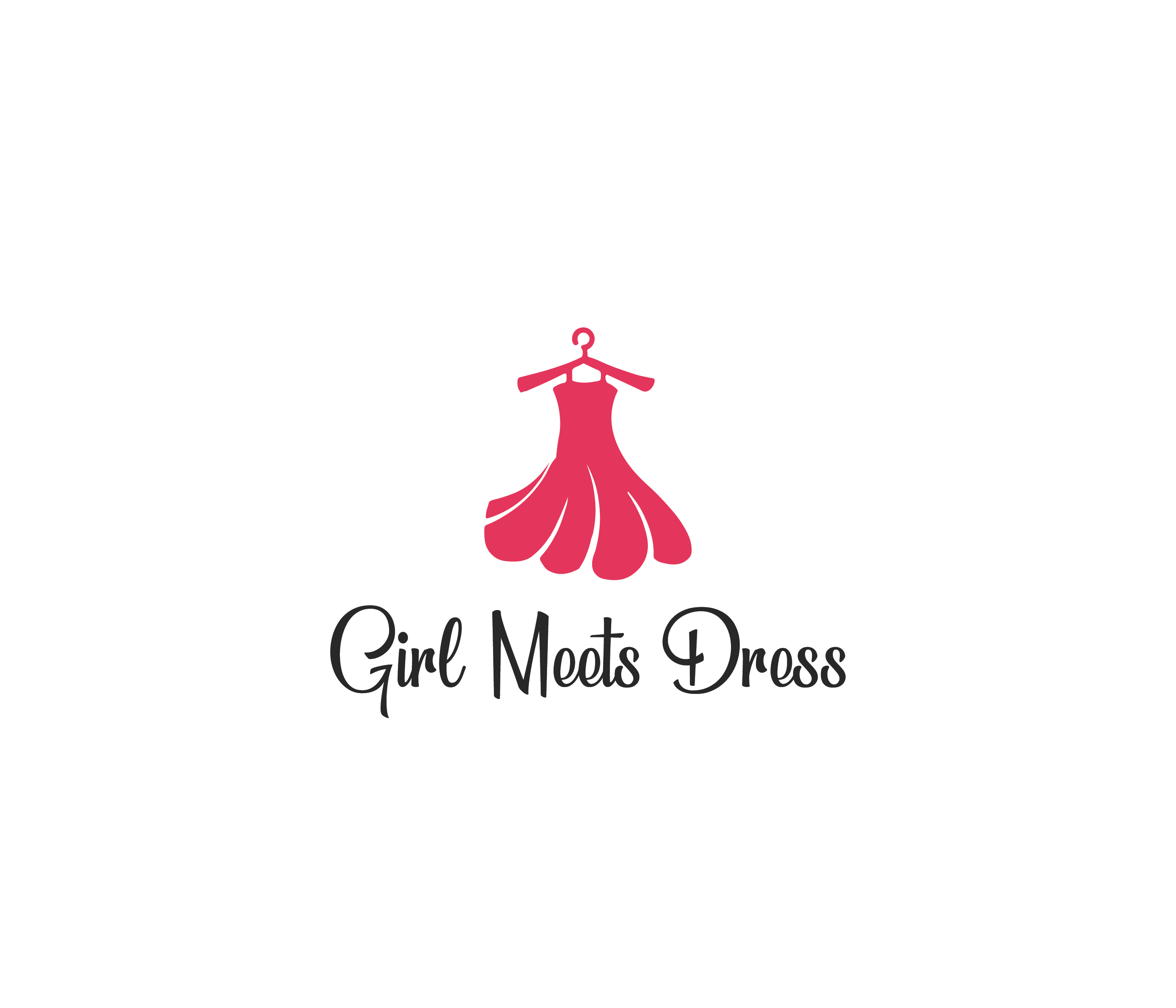 Logo Design by topper_design for Girl Meets Dress | Design #24035532