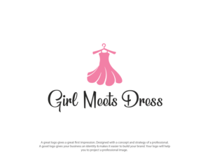 Logo Design by topper_design for Girl Meets Dress | Design: #24060741