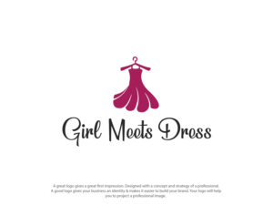 Logo Design by topper_design for Girl Meets Dress | Design: #24060803