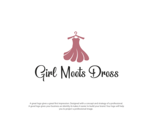Logo Design by topper_design for Girl Meets Dress | Design: #24060810