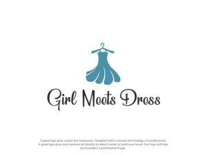 Logo Design by topper_design for Girl Meets Dress | Design: #24060818
