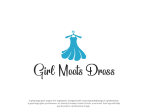 Logo Design by topper_design for Girl Meets Dress | Design: #24060823