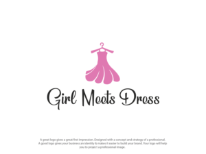 Logo Design by topper_design for Girl Meets Dress | Design: #24060831