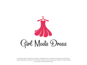 Logo Design by topper_design for Girl Meets Dress | Design: #24065556