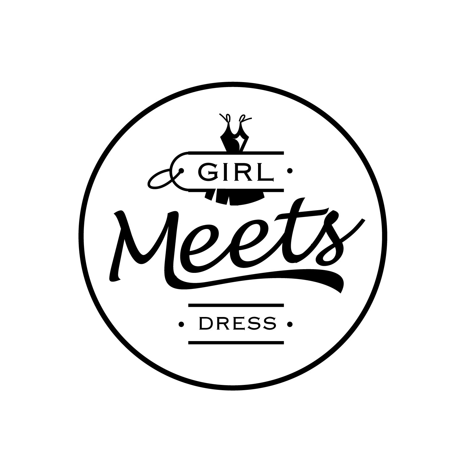 Logo Design by geni for Girl Meets Dress | Design #24063232