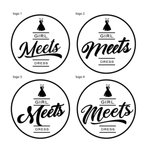 Logo Design by geni for Girl Meets Dress | Design: #24065458