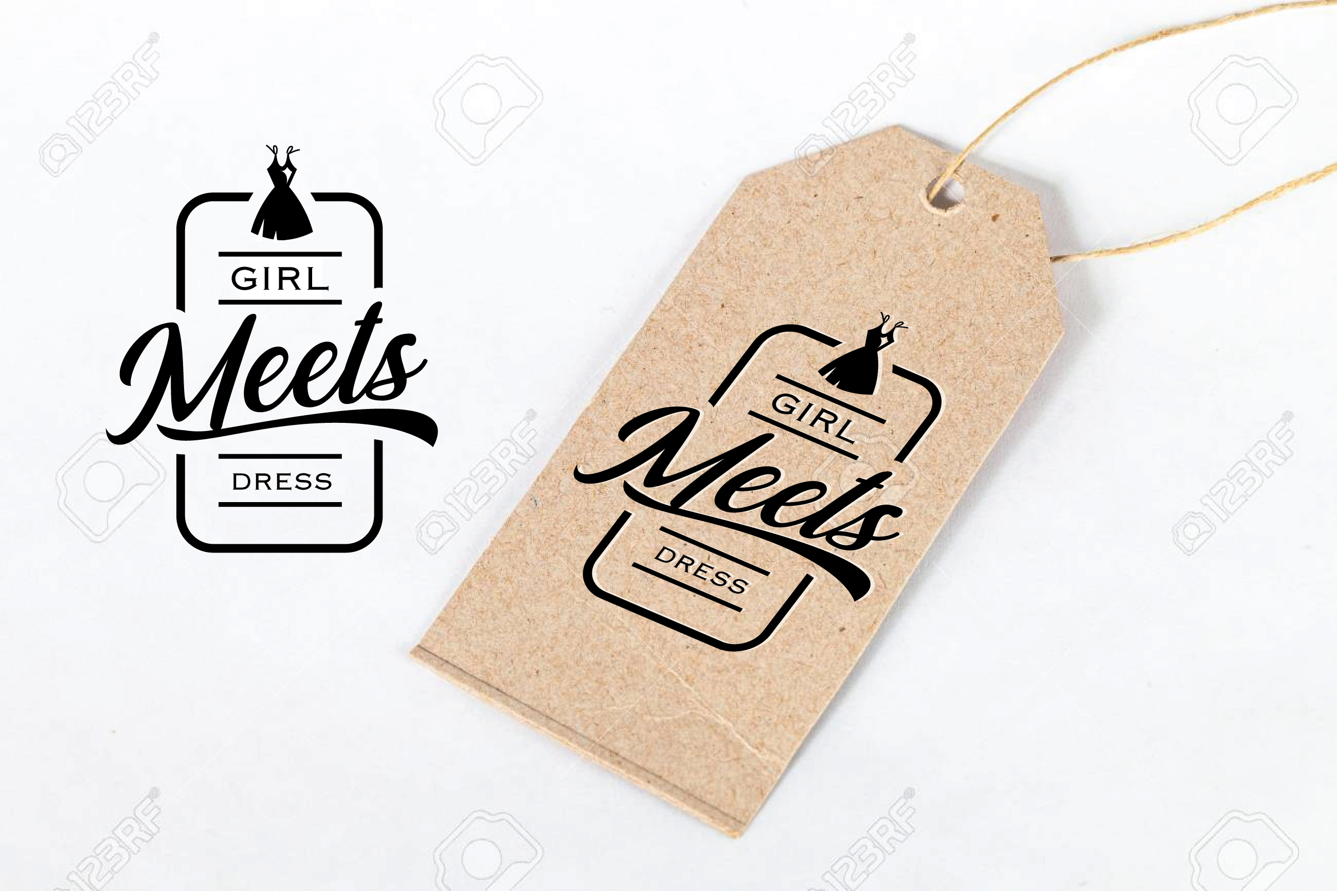 Diseño de Logo por geni para Girl Meets Dress | Diseño #24065607