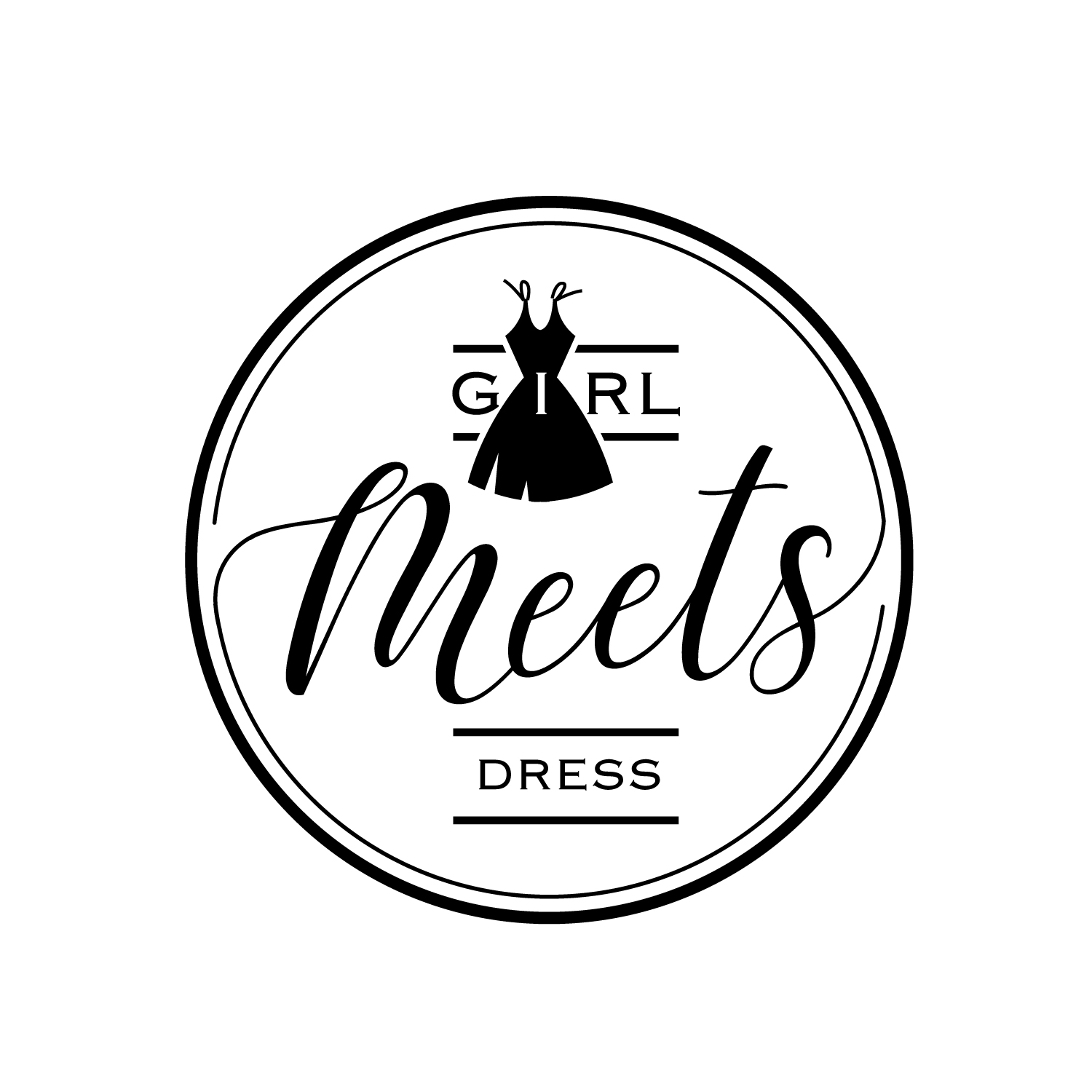 Logo-Design von geni für Girl Meets Dress | Design #24068782