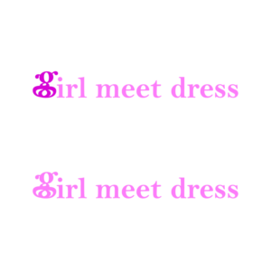 Diseño de Logo por ASA ArchIn para Girl Meets Dress | Diseño: #24057973