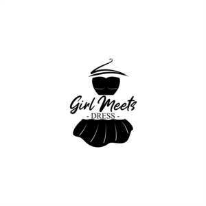 Logo Design by penalogo26 for Girl Meets Dress | Design: #24018457