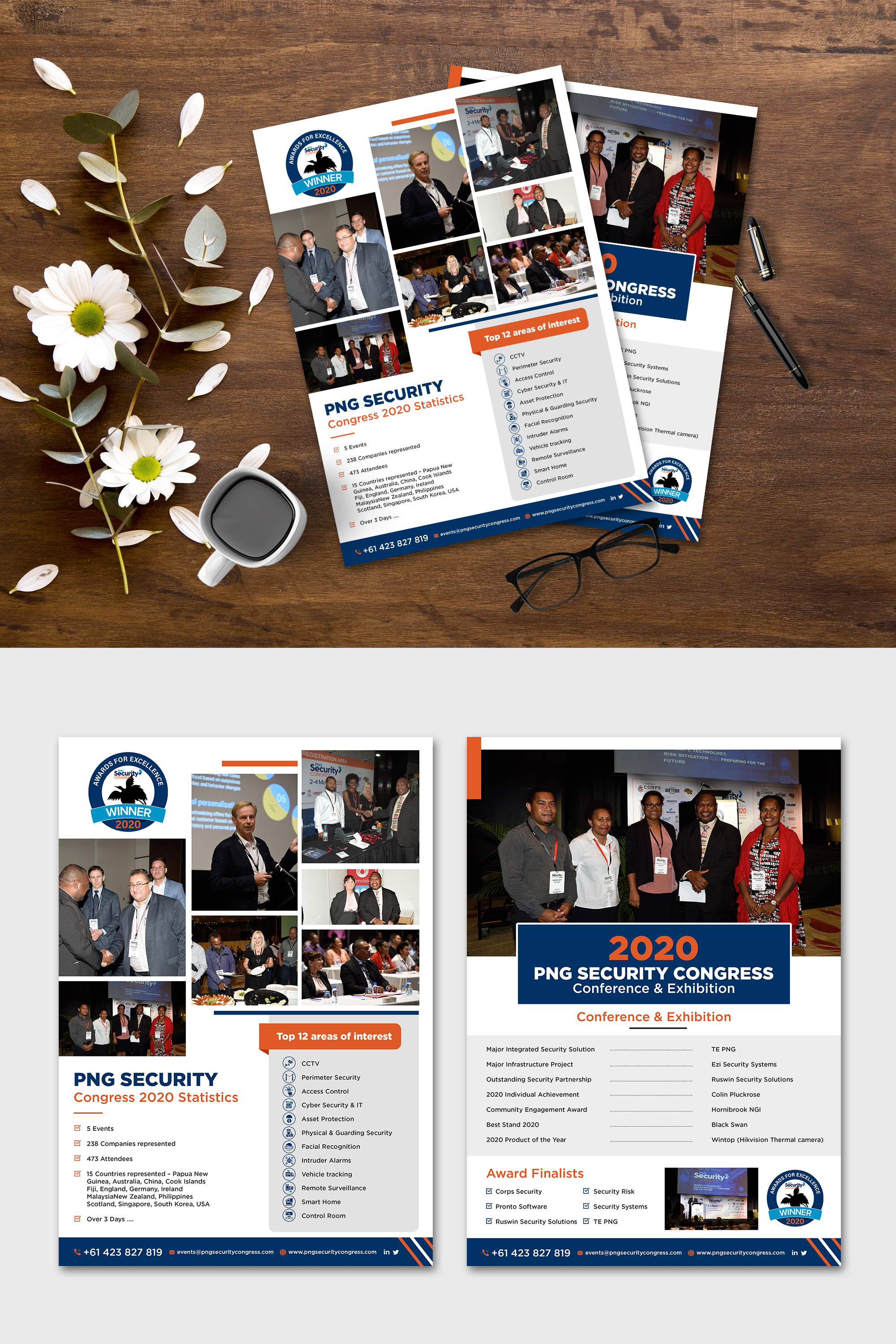 Diseño de Flyer por debdesign para PNG Security | Diseño #24017318