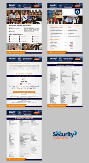 Diseño de Flyer por SAI DESIGNS para PNG Security | Diseño: #24010473