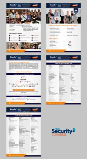 Diseño de Flyer por SAI DESIGNS para PNG Security | Diseño: #24017962