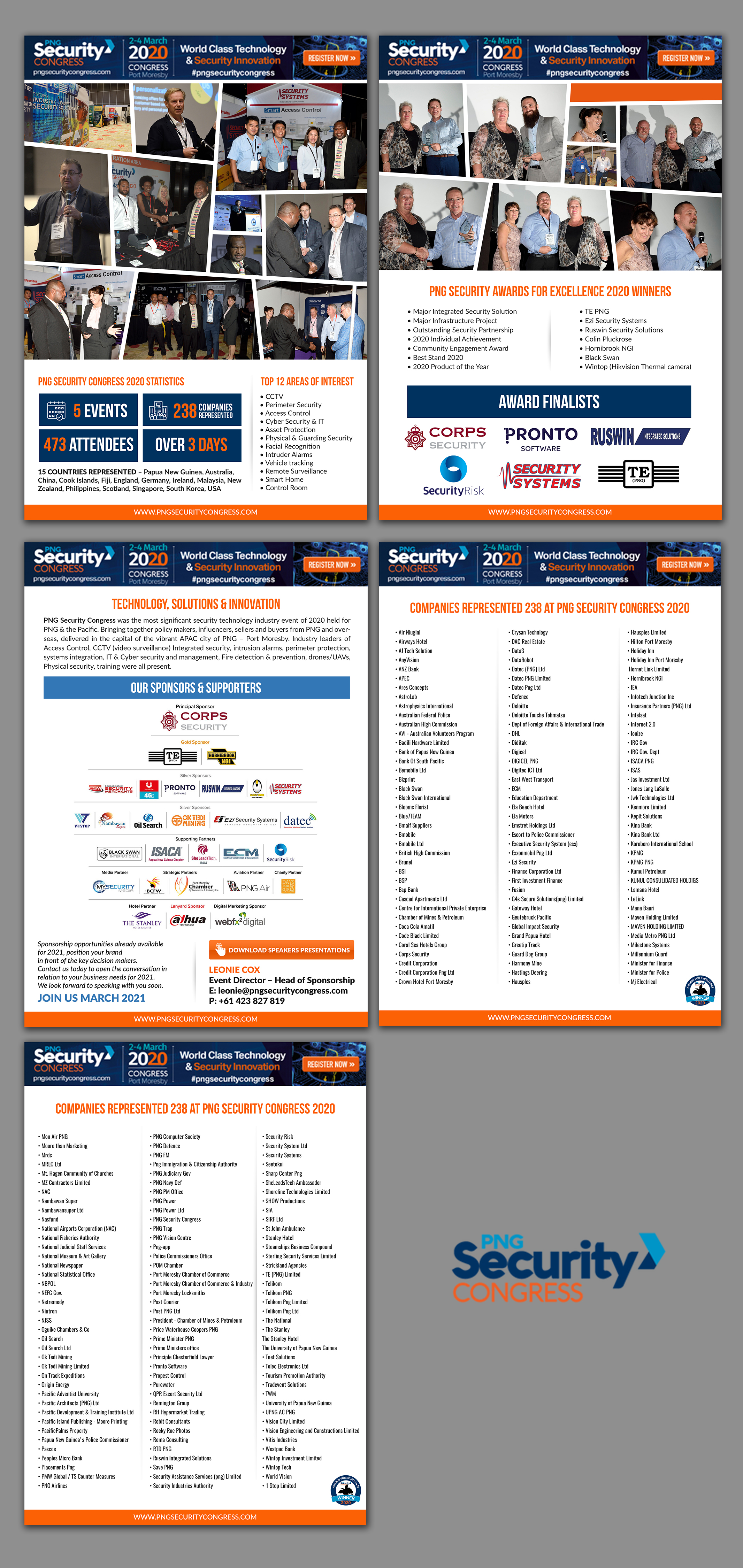Diseño de Flyer por SAI DESIGNS para PNG Security | Diseño #24017963