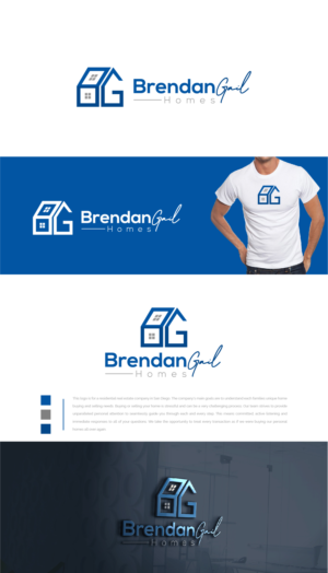 Brendan Gail Homes/BG Homes/BGail Homes/ Some Variation of that terminology. | Logo Design by Kreative_Finger