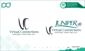 Virtual Connections  | Logo Design by PinworksDesign
