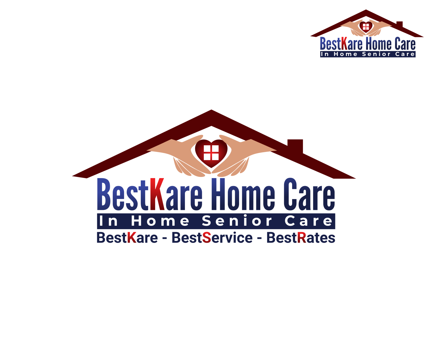 Logo Design by design.bb for BestKare Home Care | Design #24010574