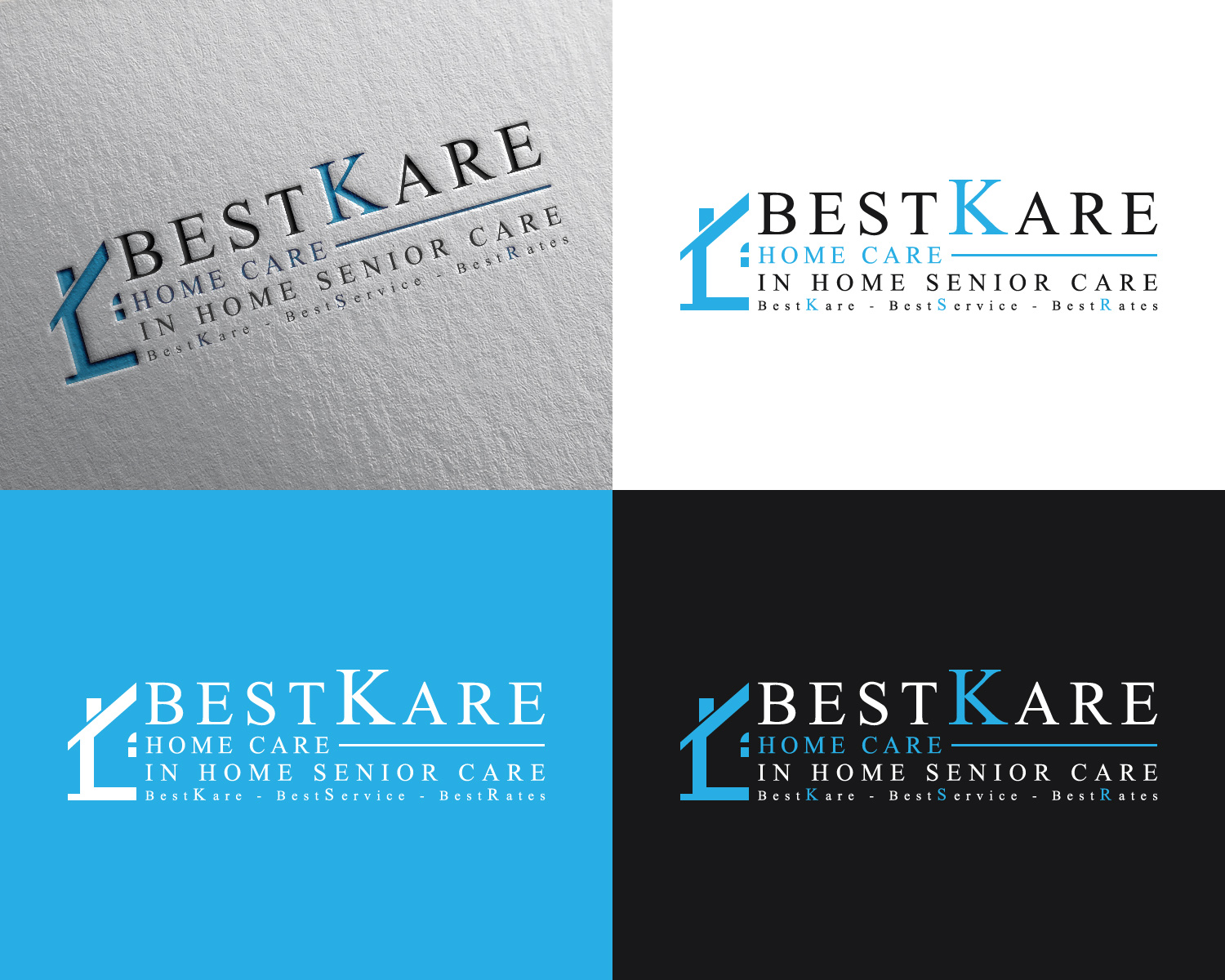 Logo Design by MAWBM for BestKare Home Care | Design #24038951