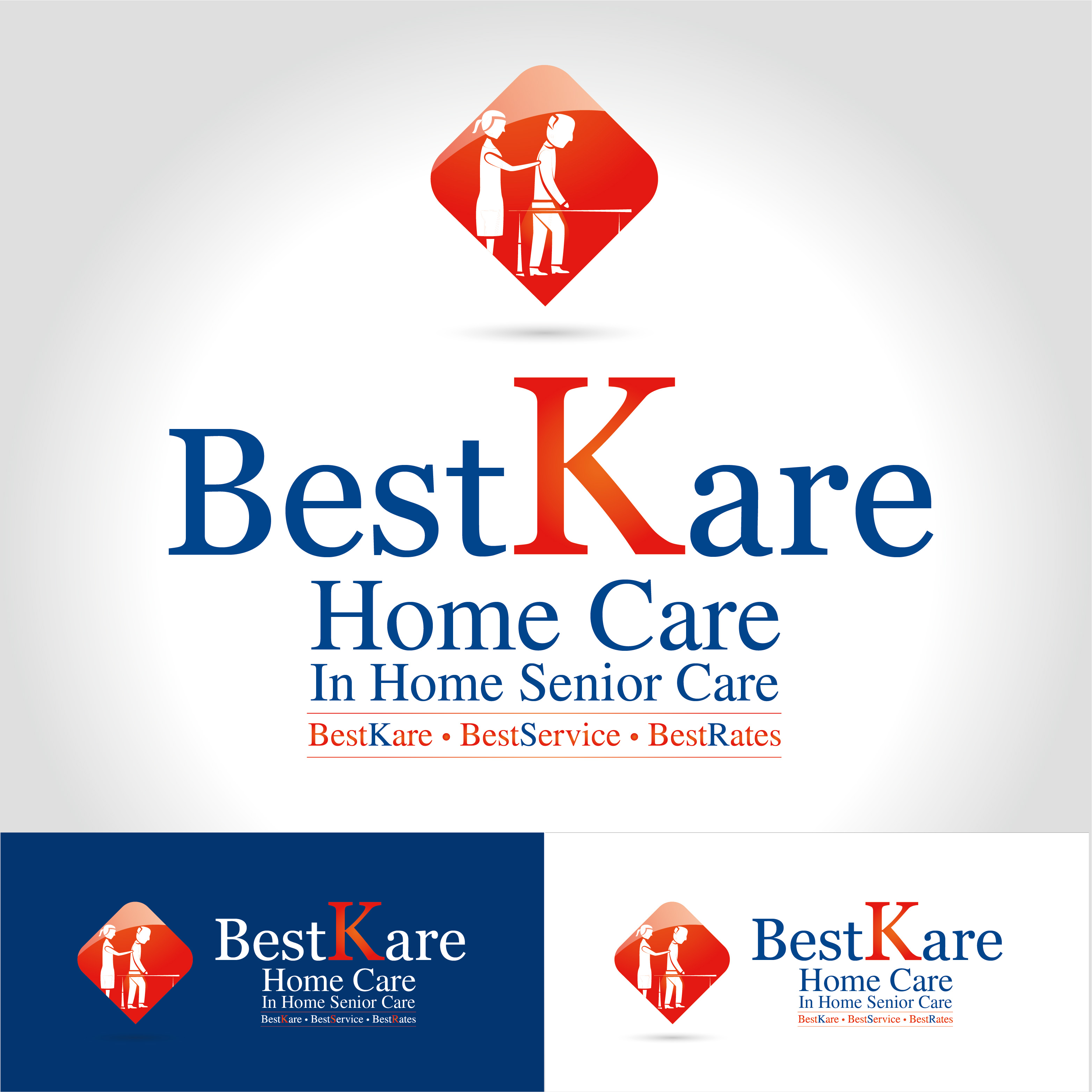 Logo Design by vigie for BestKare Home Care | Design #24056204