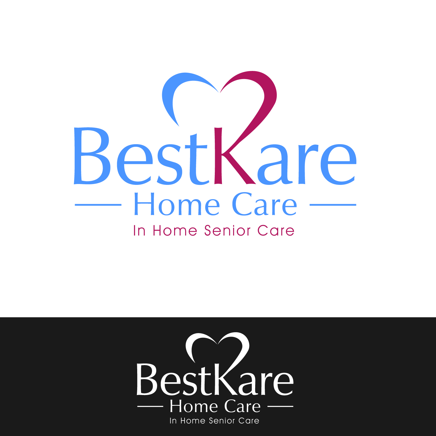Logo Design by GODDREAMCREATION for BestKare Home Care | Design #24077533
