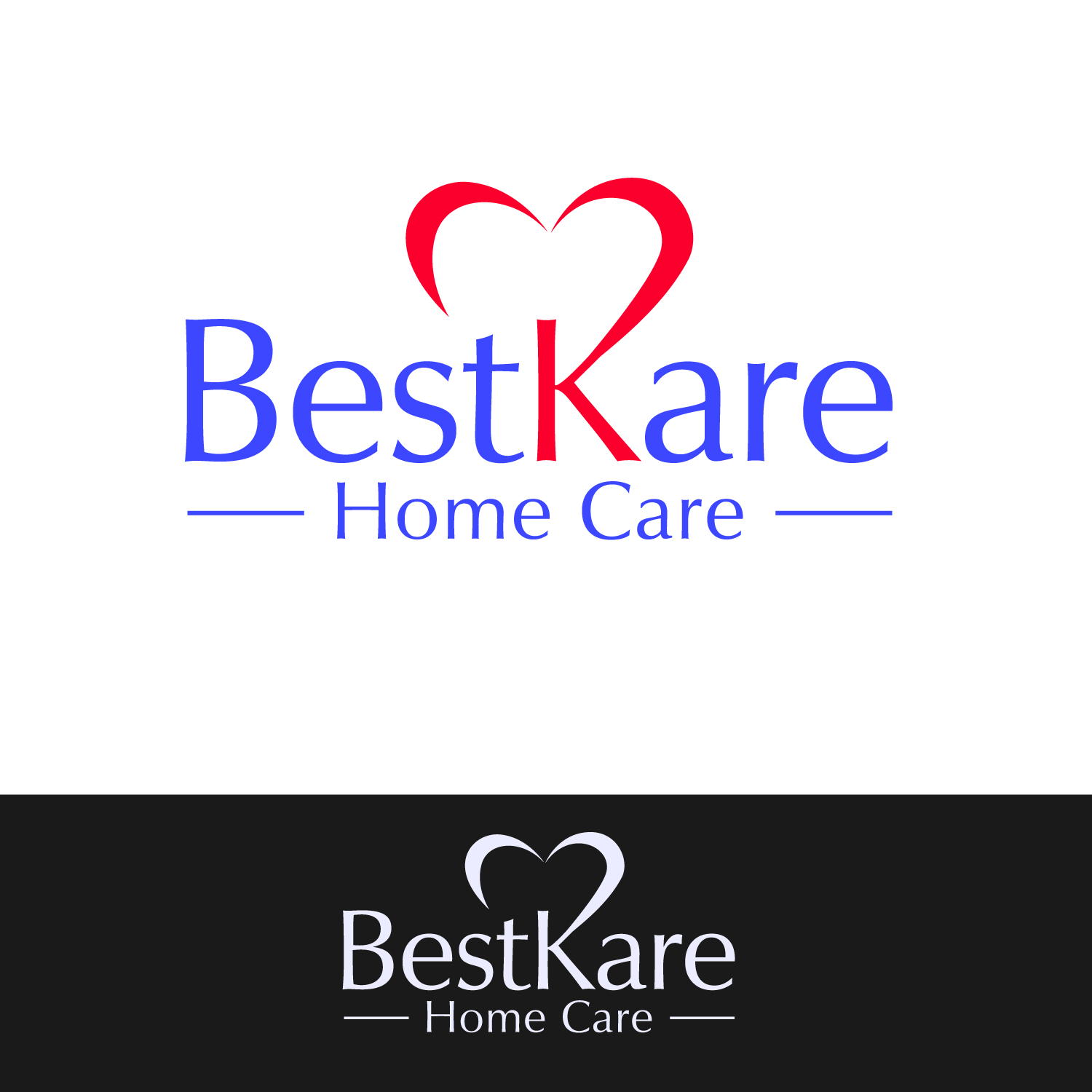 Logo Design by GODDREAMCREATION for BestKare Home Care | Design #24099558