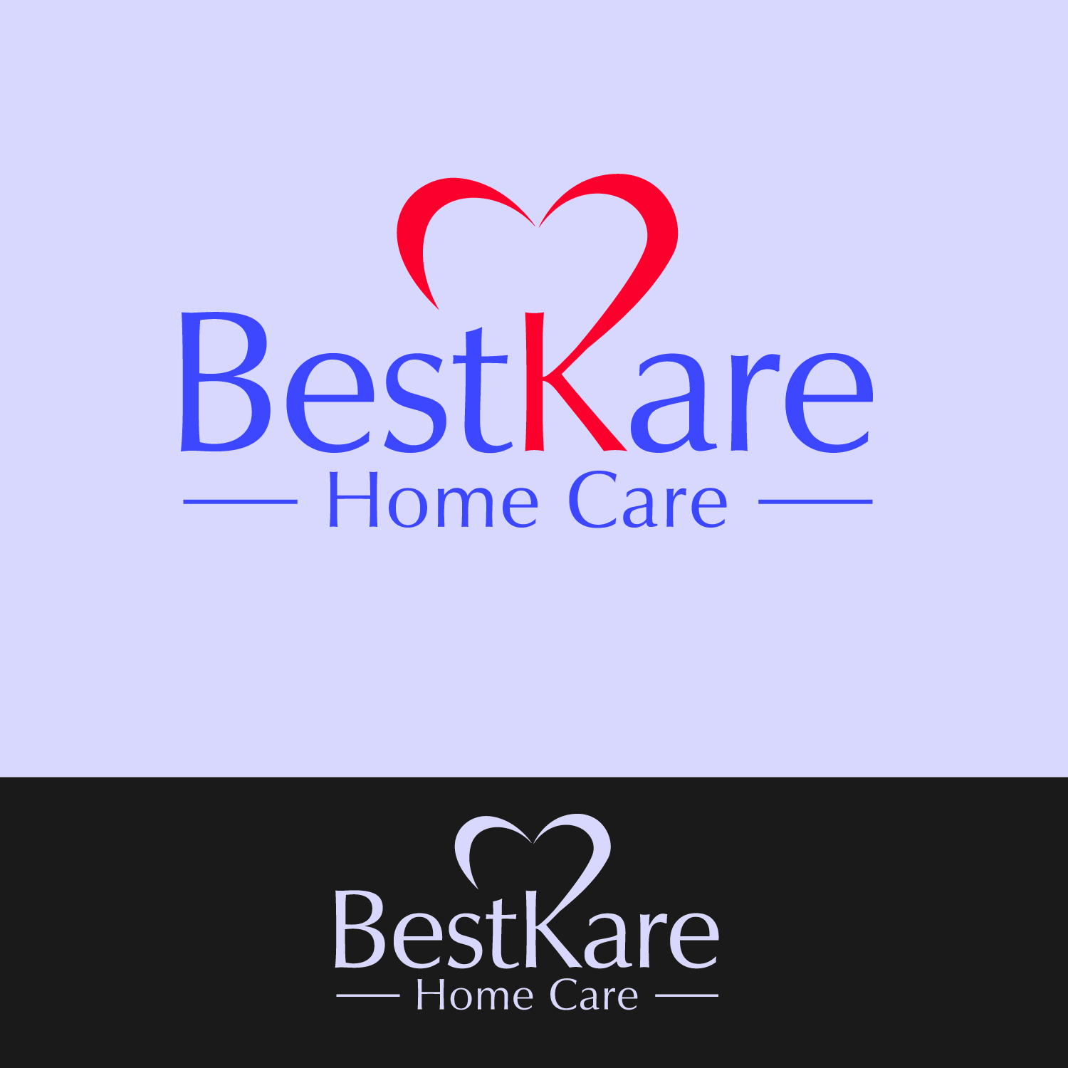 Logo Design by GODDREAMCREATION for BestKare Home Care | Design #24099559