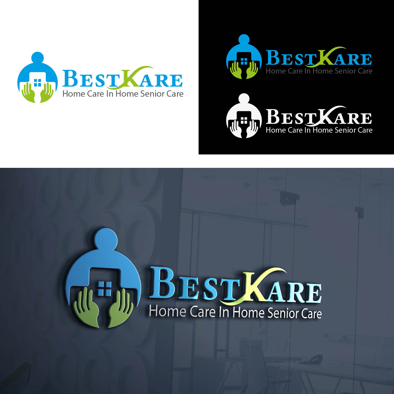Logo Design by Finley Johnson for BestKare Home Care | Design #24061743