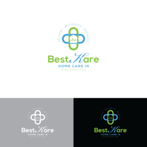 BestKare Home Care     In Home Senior Care | Logo Design by Rii