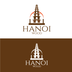 Hanoi Wood | Diseño de Logo por Graphic Bricks