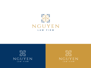 Logo Design by wonderland for The Nguyen Law Firm | Design: #24004390