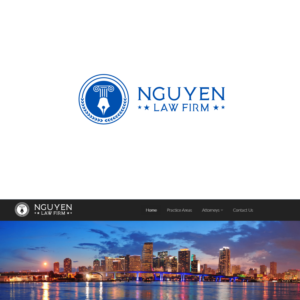 Logo-Design von M6G für The Nguyen Law Firm | Design: #24062630