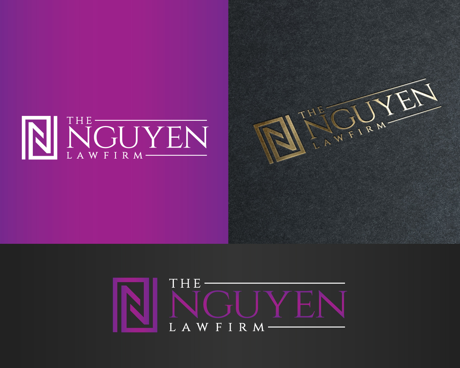 Logo Design by Atec for The Nguyen Law Firm | Design #24026343