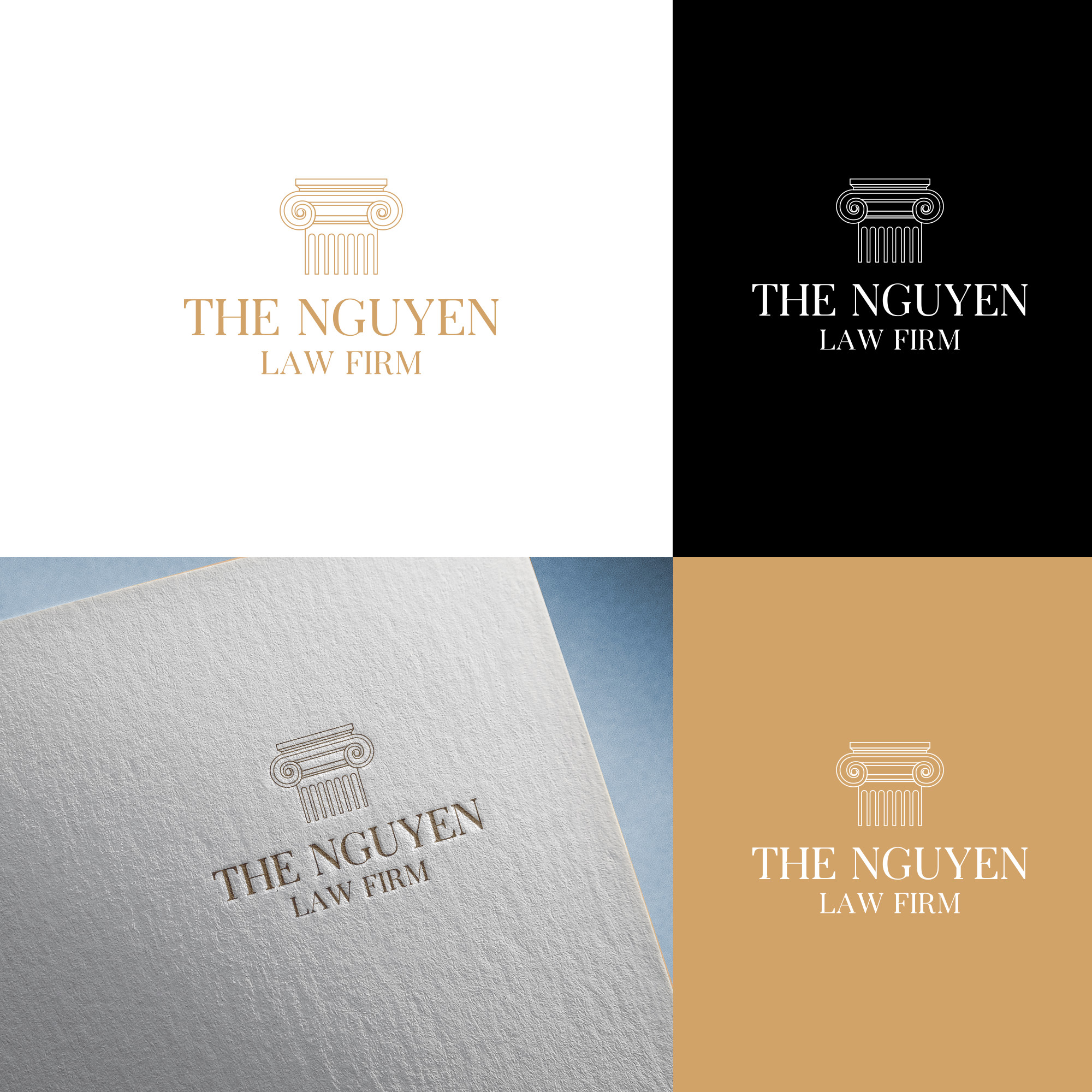 Logo Design by MarkazAlrusumatOfficial for The Nguyen Law Firm | Design #24031171