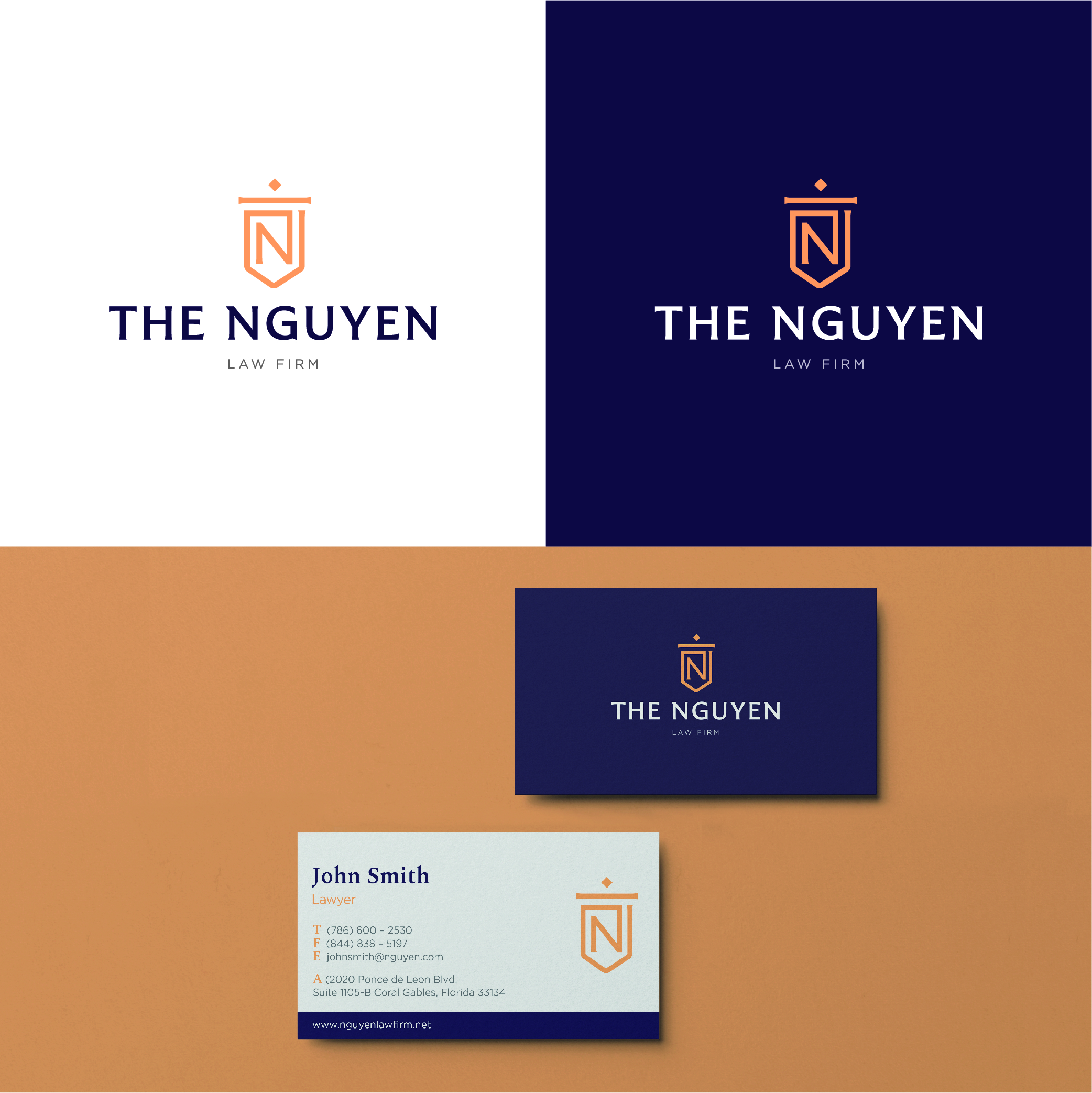 Logo Design by K_Girish for The Nguyen Law Firm | Design #24059029