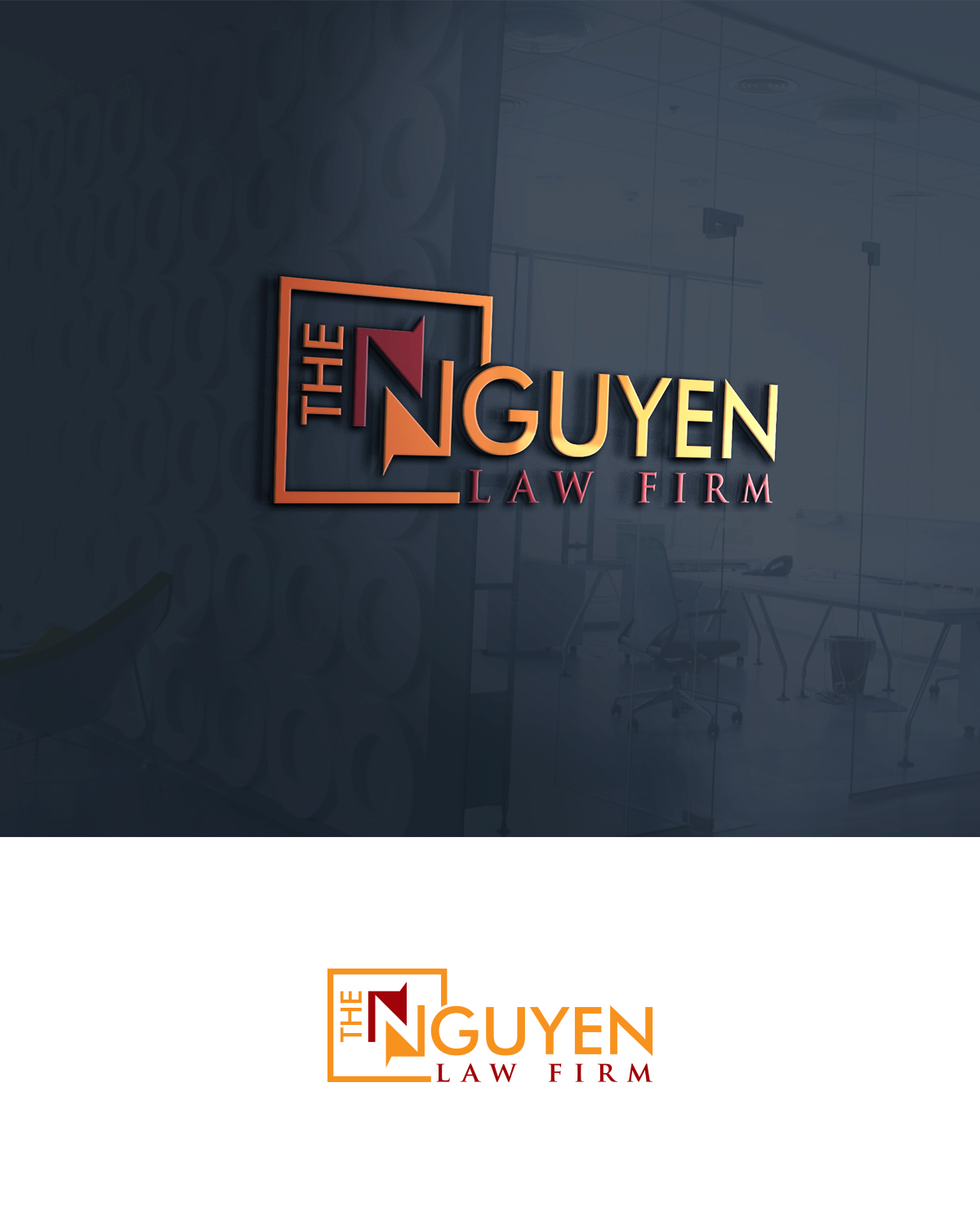 Logo Design by RedLine 3 for The Nguyen Law Firm | Design #24005914