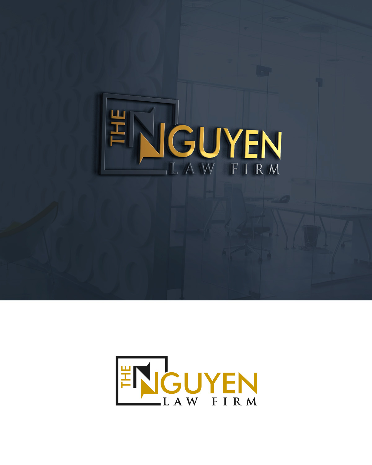 Diseño de Logo por RedLine 3 para The Nguyen Law Firm | Diseño #24015388