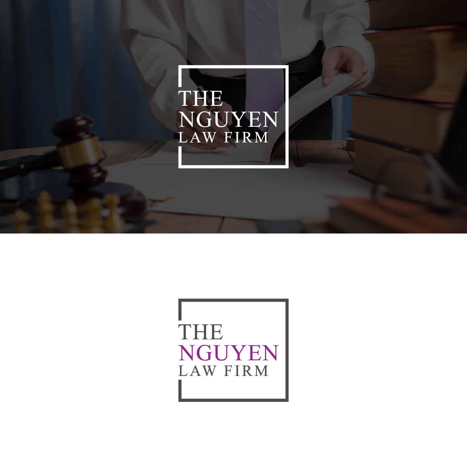 Logo Design by JAHID BIN JAFAR for The Nguyen Law Firm | Design #24008407