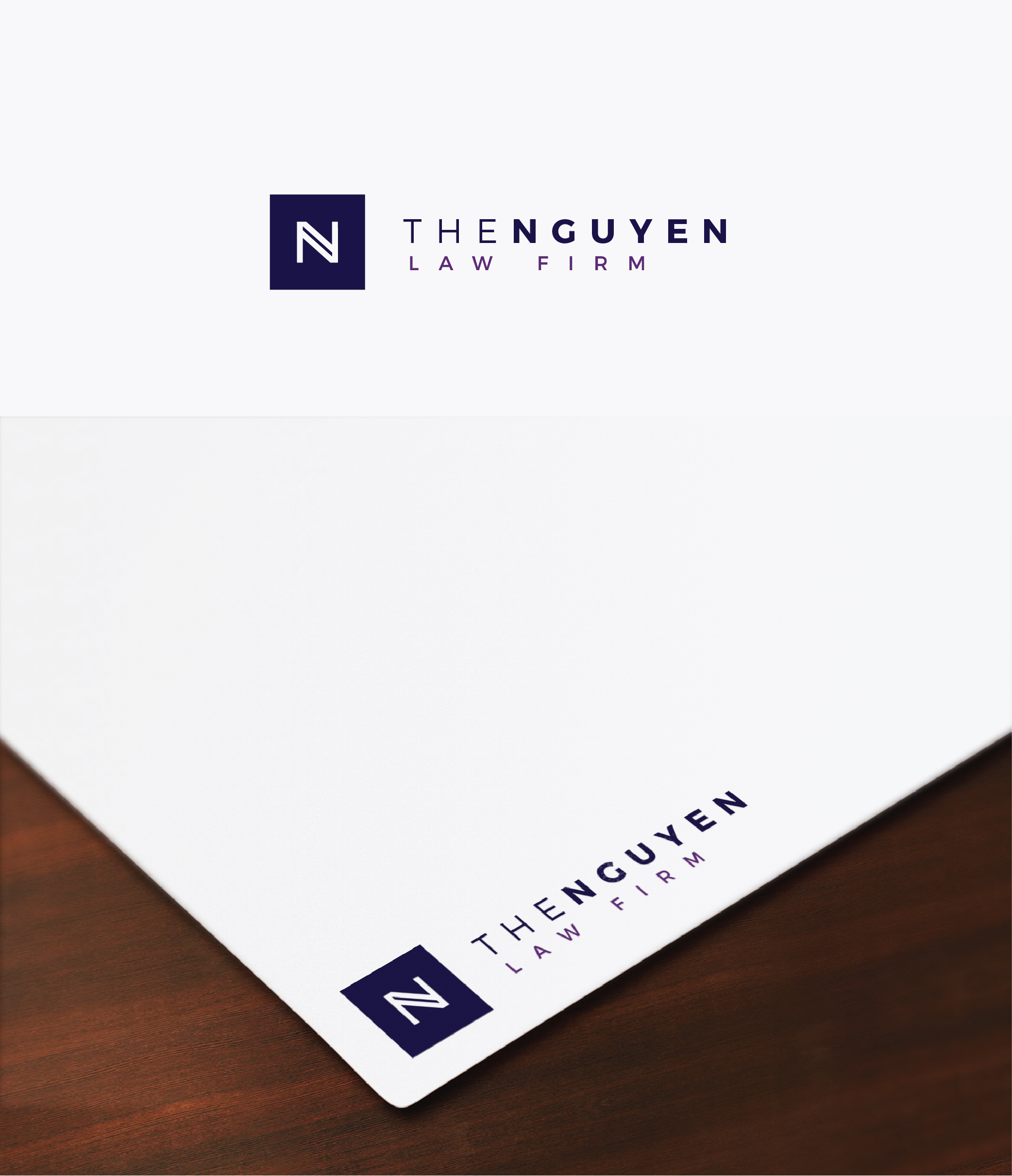 Logo Design by IMilenovic for The Nguyen Law Firm | Design #24014705