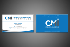 Business Card Design For Marketing Agnecy CMI | Diseño de Tarjeta de Presentación por MT