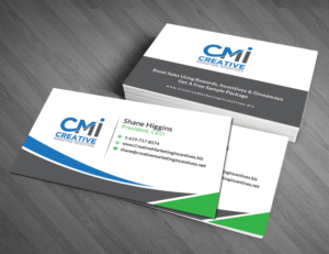 Business Card Design For Marketing Agnecy CMI | Business Card Design by  Artman
