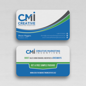Business Card Design For Marketing Agnecy CMI | Diseño de Tarjeta de Presentación por WebixBD