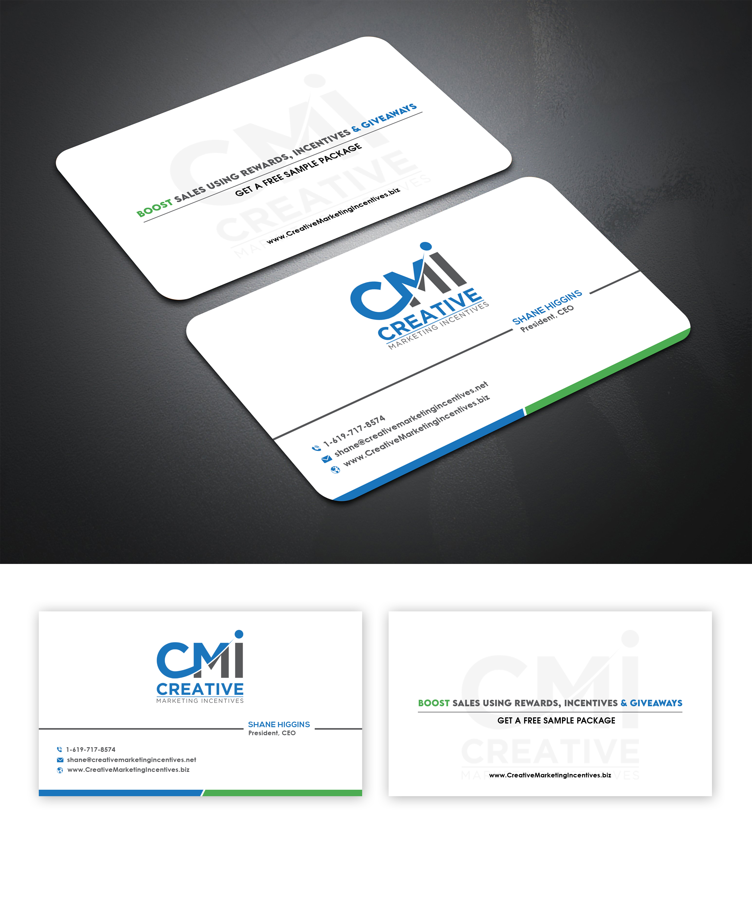 Diseño de Tarjeta de Presentación por graphic.ghy para Shane | Diseño #24011253