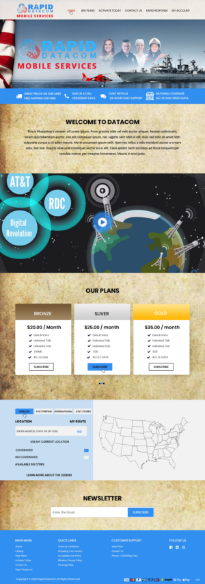 Web Design par pb pour Net Vision Consultants, Inc. | Design : #24013364