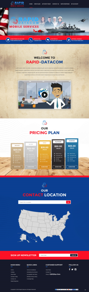 Web Design par pb pour Net Vision Consultants, Inc. | Design : #24013367