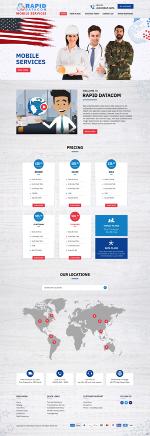 Web Design par pb pour Net Vision Consultants, Inc. | Design : #24013377